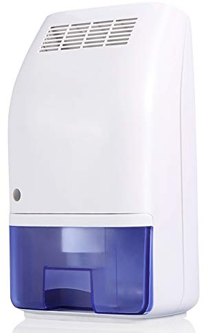 Deshumidificador Deshumidificador Compacto y portátil, 700 ml, Protege Frente a la Humedad, en la Cocina, en dormitorios, caravanas, oficinas y garajes 16,3 x 10,7 x 27,6 cm