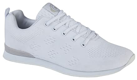 Dek Target Unisex Lace Bowls Trainers Bowling Shoes (White, Numeric_7)