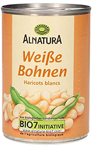 Alnatura Bohnen, Weiß 400g (Abtropfgewicht - 250g)