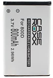 caseroxx Handy Li Ion Akku kompatibel mit Easyfone Prime-A5, Ersatzakku für Ihr Telefon (800 mAh)