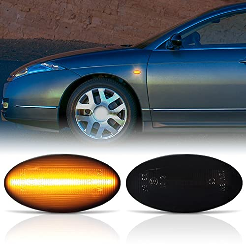 Recambo LED SEITENBLINKER passend für Citroen C1 | C2 | C3 | C4 Cactus | C5 | C6 | SCHWARZ