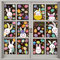 Tuofang 9Blatt Fenstersticker Ostern,Osterhasen Fensterdekoration Häschen Ostereier,Frühlingsdeko Selbstklebend Fensteraufkleber,Entfernbare Oster-Fensteraufkleber,für Party Home Office Wand Tür (B)