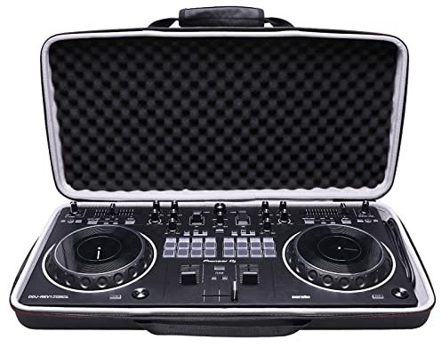 LTGEM EVA Hard Case for Pioneer DJ DJ Controller (DDJ-REV1) - Travel Protective Carrying Storage Bag, only one case is Sold (21×11×4 inch)