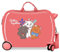 Disney Aristogatos Kinderkoffer Koralle 50 x 39 x 20 cm starr ABS-Kombinationsverschluss seitlich 78 l 1,8 kg 4 Räder Handgepäck, rot, Kinderkoffer