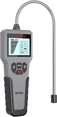 KINGBOLEN Tester del Liquido dei Freni, BF200 rilevatore di ispezione dello Strumento diagnostico del Tester Olio Freni per DOT3 DOT4 DOT5.1