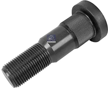 10 x DT Spare Parts 2.65101 Radbolzen, 7/8 x 14 UNF, LTh: 37 mm, Lu: 86 mm, D: 40 mm, L: 96 mm, 10.9 für LKW, Bus