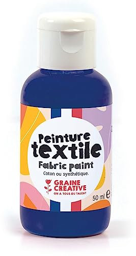 Graine Créative Teinture textile 50 ml - Bleu marine
