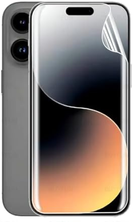 CUFEREDU 2pcs TPU Hydrogelfolie für iPhone 15 6.1 | Felxible, Gelfilm, HD Clear, Bildschirmschutz, Berührungsempfindlich, Fingerabdruck-freigeschaltet, Nicht hartes Glas