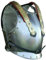 Mittelalterliche römische Brustpanzer Kreuzritter tragbar Stahl Brustplatte Ritter Kürass LARP Krieger Brustpanzer Rüstung Brustschutz Cosplay Kostüm Halloween