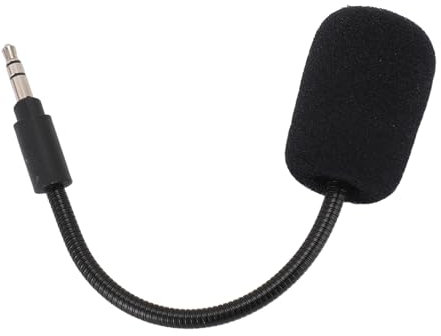Replacement Game Mic for Logitech G233 G433 GRPO, 3.5mm Plug Detachable Microphone Boom, Computer PC Gaming Headsets Noise Cancelling Replacement Mic