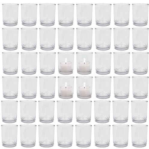 DecoLite - Teelichtglas PUR - klar (48 Stück)