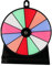Colcolo Farbiges rotierendes Rad, Trinkspiel für Erwachsene, Roulette-Rad aus Acryl, für Clubgeschäfte, Versammlungen, Messen