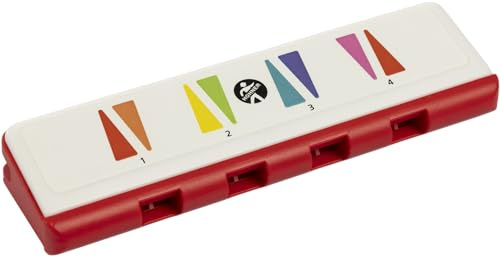 HOHNER Mundharmonika, Speedy, Rainbow, rot