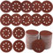Sruhrak 165 Pcs Sanding Discs, 125mm Sanding Pads Set Hook and Loop 60/80/120/150/240/320/400/600 Grits Sandpaper for Random Orbital Sander