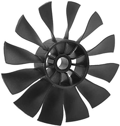 equlup 50mm/2.0in RC Ducted Fan, 12 Blade Propeller, Compatible with RC Aircraft