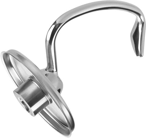 Kit da 3 Pezzi in Acciaio Inox per KitchenAid 4,5-5 Quart Tilt-Head Stand Mixers Serie Artisan & Classic di MMOBIEL – (Acciaio inossidabile, Gancio per impasto)