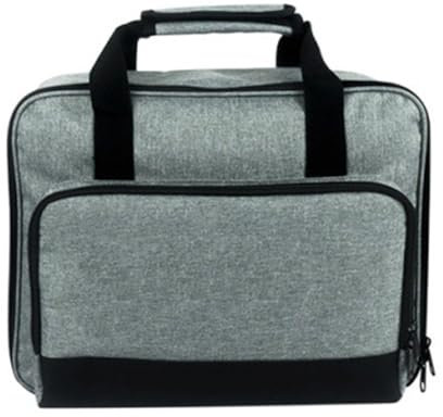 Jrifedptry Projector Case Projector Bag with Accessories Storage Pockets Carrying Case Compatible for Tools & Accessories Gray