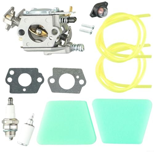 HEIBTENY Filtro aria carburatore per partner 350 351 370 371 390 420 per McCulloch 333 335 338 pezzi di ricambio per motosega accessori robusti e durevoli Facile da installare