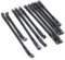 MGHGFYTAS Kompatibel Mit Axial Für SCX10 1/10 RC Autoteil Metalllenkverbindungsstangensatz Upgrade Teile Zubehör Pull Rod Link Linkage