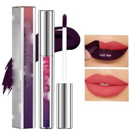 FeatherLock Magic Peel-Off Lip Stain Kit - 12Hr Waterproof Tint, Vegan Formula with Botanical Extracts, Travel-Size Tubes in 3 Nude Shades (11cm/20g)