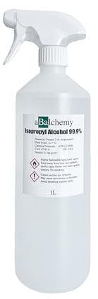 aBalchemy Isopropyl Alcohol 99.9 % (IPA) Spray – 1 Litre Lab‑Grade Pure Solvent & Electronics Cleaner