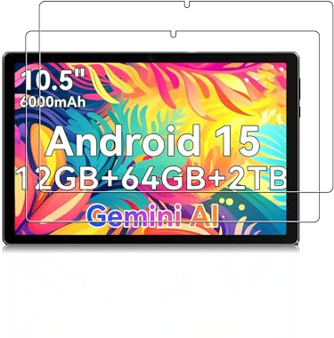2 Packung Bildschirmschutz für Hasskya K50 10 Zoll Tablet,daunke Gehärtetes Glas Film Guard, Blasenfrei, HD klar, Ultra beständig, Kratzschutz