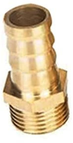 Raccordo portagomma, raccordo portagomma in ottone da 8 mm, adattatore for giunto in rame con giunto maschio (3/4)(1/8)