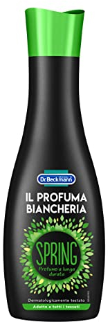 Dr. Beckmann Il Profuma Biancheria Spring | Per un duraturo profumo di fresco | Senza ammorbidenti | Adatto per tutti i tessuti | 250 ml