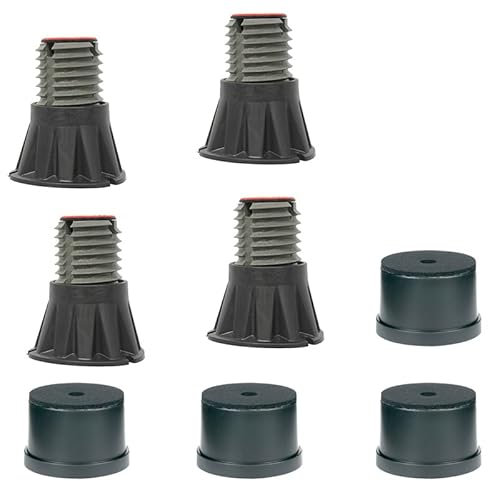 Lazer - Accessoires pour receveurs de douche - Plot Stabilibac - lot de 4 pieds + rallonge pour bac à douche - Lazer 150624