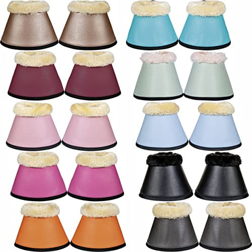 HKM Comfort Premium Hufglocke 5897 Hellgrün Vollblut