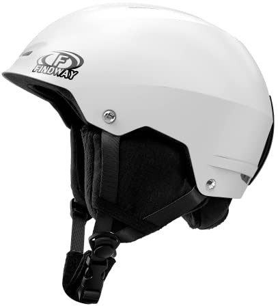 Findway Skihelm für Herren & Damen,Snowboard Helm mit Ohrenschützer für Erwachsene Jugend mit Verstellbaren Belüftungsöffnungen Outdoor Schneesport für Snowboarding Skifahren Snowmobile,S