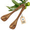 2x HOFMEISTER® Pfannenwender, aus Olivenholz, 2er Set, Wender aus Olive, auffällige Maserung, 29 cm