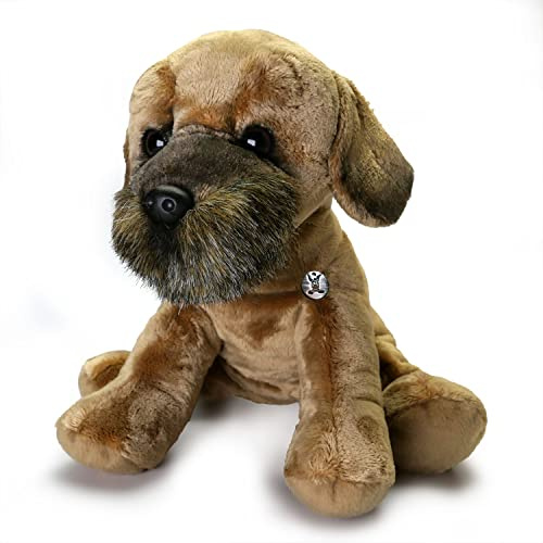 Border Terrier Kuscheltier Hund Irish Plüschtier sitzend Amica - Kuscheltiere*biz
