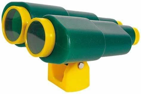 Kids XL Large Toy Play Binoculars perfect for Climbing Frame, Play House, Jungle Gym, Tree House. (Green)