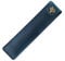 PengLAI Leather Pen Case,Fountain Pen Case Art Pencil Case Holder Handmade Protective Pencil Case with Snap Button（Blue）