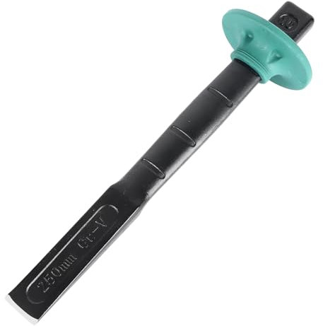 Garosa Ciseau Plat en Acier CRV 10 Pouces - Ciseau de Démolition Industriel pour Béton, Pierre et Maçonnerie