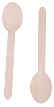 ABOOFAN 20pcs DIY Wooden Spoons Semi-Finished Beech Craft Spoons Boys and Girls for Art Projects