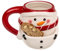 Generisch Weihnachten Dolomite Becher mit Keksfach (Weiß)