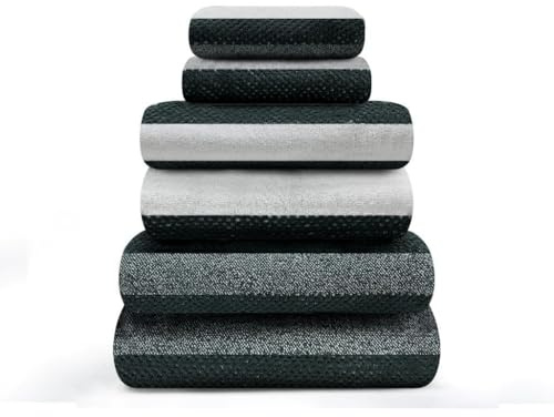 GC GAVENO CAVAILIA Large Bath Sheet Towels 2 Pack - 100% Egyptian Cotton Bathroom Towel Set - Highly Water Absorbent & Quick Dry Extra Large Bath Towel - Easycare & Durable - Green