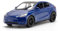 TOPRON Tesla Model Y 1:32 Maßstab Modellauto,Druckguss-Legierung Elektronisches Spielzeug mit Rückziehfunktion, mit Lichtern und Musik, Mini-Fahrzeugspielzeug als Geschenk für Kinder(Blau)