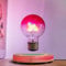 Kiko-ershaa Schwebende Glühbirne mit Regenbogen Magnetische schwebende Glühbirne mit leuchtendem Sockel 360 Grad drehbare Schreibtischlampe Tischlampe