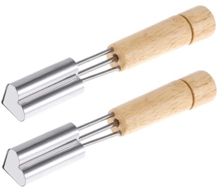 Cabilock 4piezas Molde De Galletas Corazón De Acero Inoxidable Cortador De Galletas Embosado Herramienta De Horneado Para Postres Y Diy