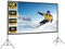 INMOZATA Portable Projector Screen and Stand 100 inch/227x127cm Folable Projector Screen with Carry Bag, 16:9 4K HD Indoor Outdoor Projection Screen for Camping Home Theater (100/227x127cm)