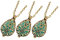 COLLBATH 3 Stück Aromatherapie-halskette Diffusor-anhänger Für Ätherische Öle Pulloverkette Schmuck Für Frauen Diffusorketten Für Ätherische Öle Frauen Schmuck Golden Antike Bronzelegierung