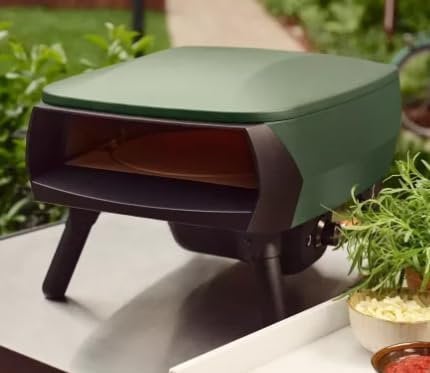 Forno per pizza a gas WITT modello PICCOLO ROTANTE 16″ VERDE