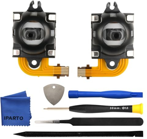 iParto Hall Effect Joystick Replacement Kit for PS5 Portal/PlayStation Portal – Left & Right Anti-Drift Analog Thumbsticks