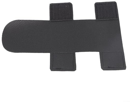 Trompete Handschutz Kissen, PU Leder Posaune Hals Schutz Guard Sleeve Pad Wrap Anti Schweiß für Horn Zubehör (A)