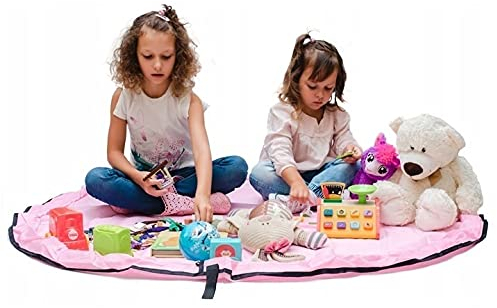 Kinder Spielteppich - Spielmatte Kinder - Matte - Aufbewahrungstasche XXL - Kinder Tasche - Spielmatte Faltbar - Spielzeugaufbewahrung Für Kinder - Spielzeug Organizer - Kinder Matte - Storage Bag