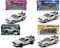 OPO 10 - Welly - Lot von 4 Delorean-Autos von Back to The Future - Filmen - Maßstab 1:24 (Ref: L4)