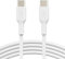 Belkin BoostCharge USB-C to USB-C fast charger cable, USB type C charger cable fast charging for iPhone 16, 15, Samsung Galaxy S24, S23, Pixel, iPad, MacBook, Nintendo Switch and more - 2m, White